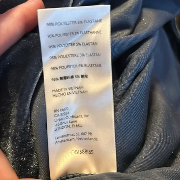 Free People Claudia Velvet Puff Sleeve Blouse - Picture 13 of 15